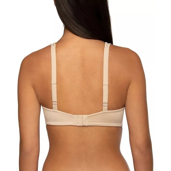 Vanity Fair Lingerie Body Caress Wireless Bra Damask Neutral Sz 40D Intimate NWT - Picture 4 of 13